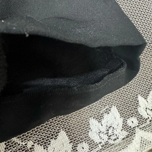 Iris & Ink Black Ruffle Jumpsuit - Picture 16 of 16